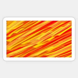 Fire Color lines Sticker